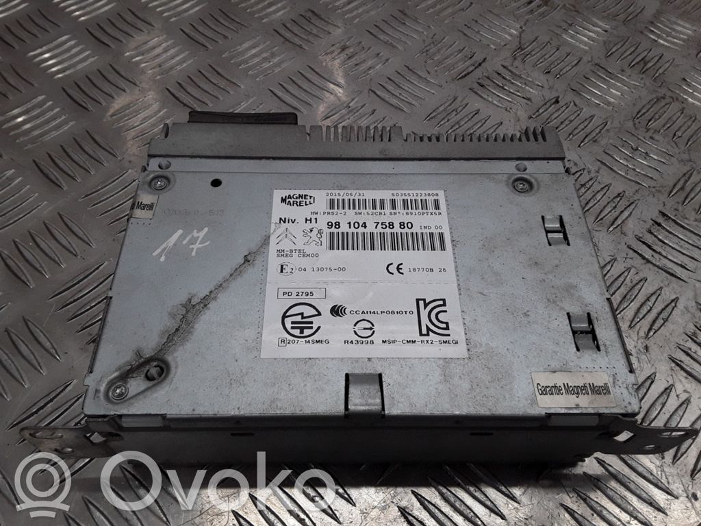 GPS navigation control unit/module   9810475880,503551223808