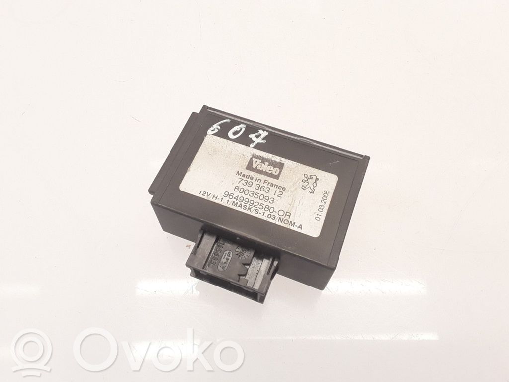 Peugeot 607 Other control units/modules 