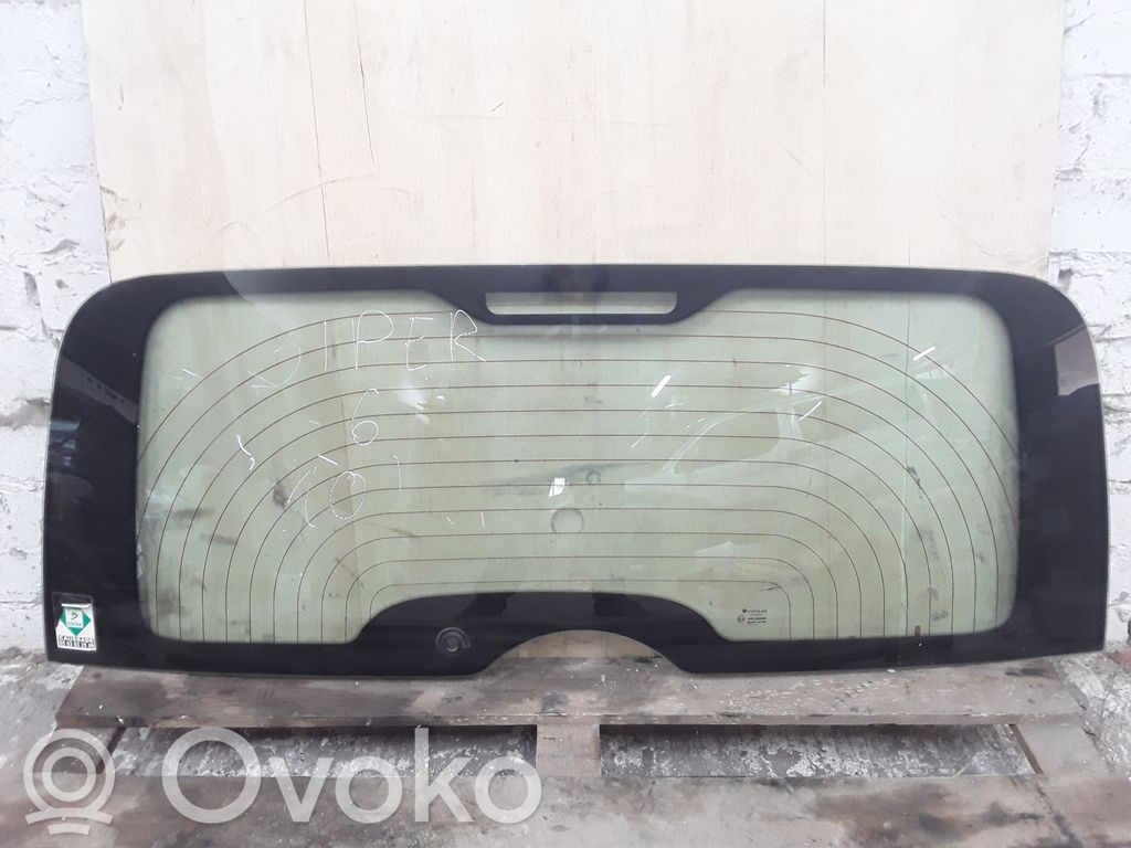 Peugeot Bipper Rear windscreen/windshield window 