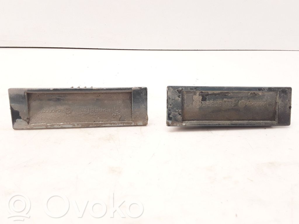 Alfa Romeo 166 Éclairage de plaque d'immatriculation 