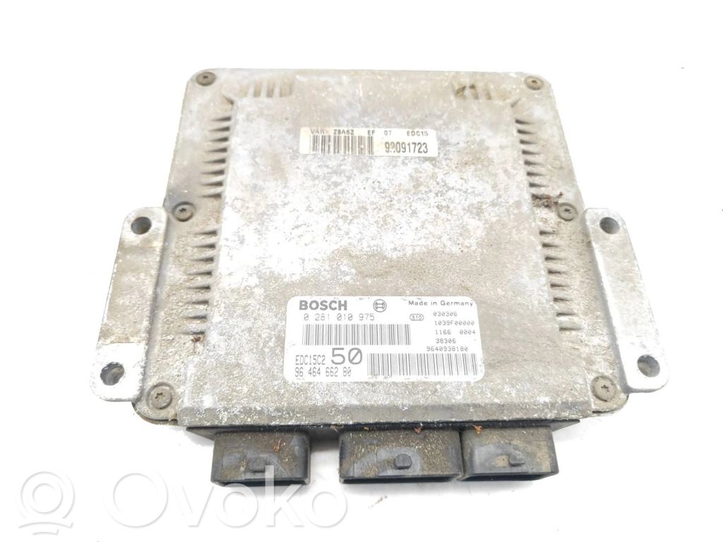 Peugeot 607 Engine control unit/module 