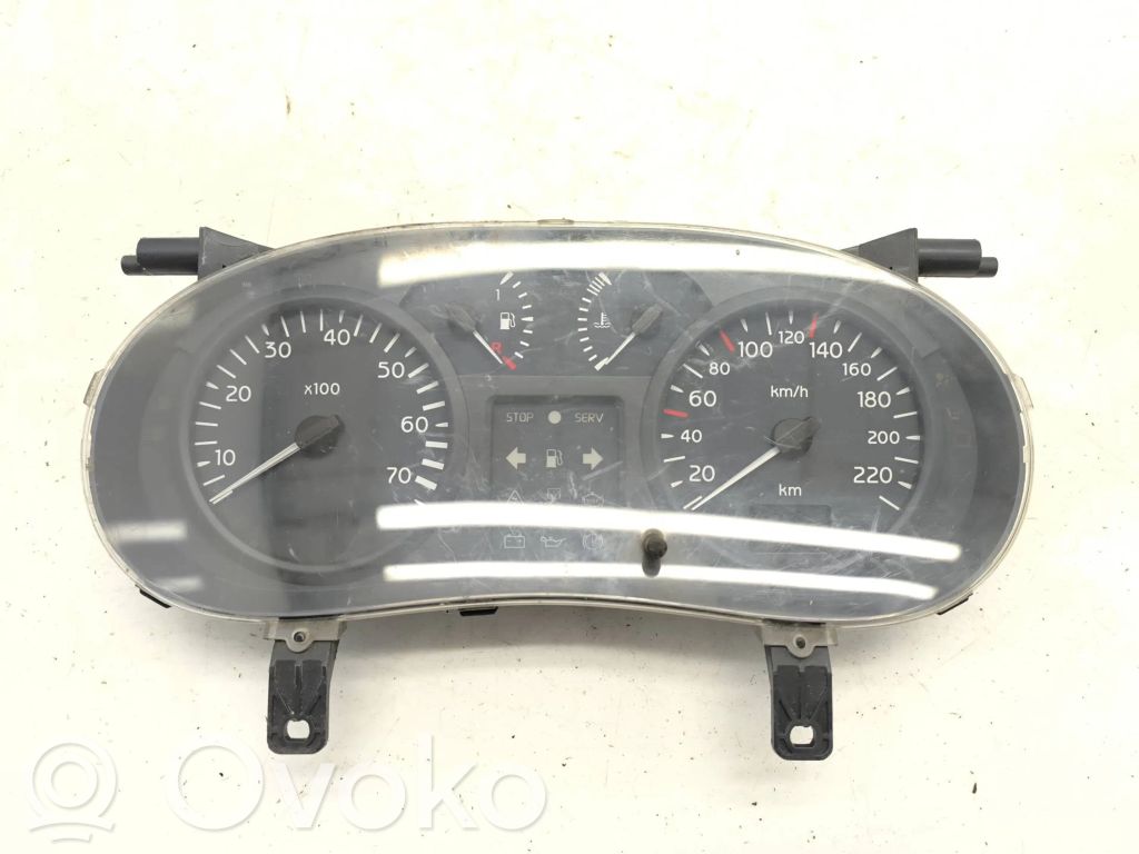 Renault Clio II Speedometer (instrument cluster) 