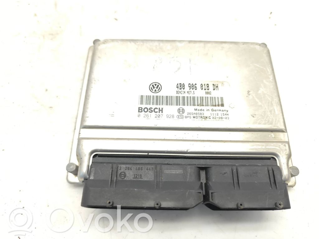 Engine control unit/module   4B0906018DH,0261207928