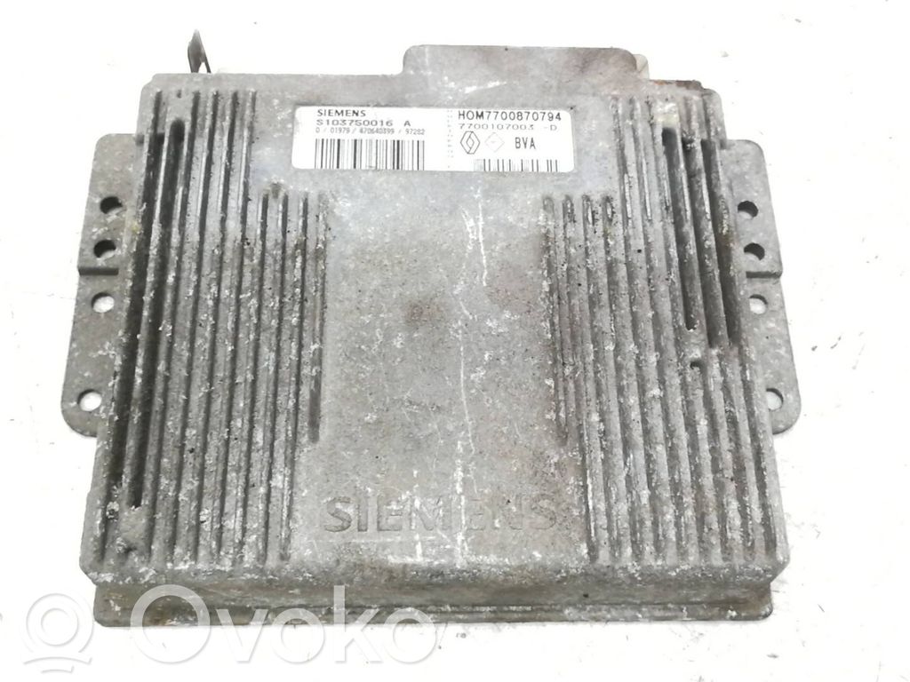 Engine control unit/module   7700870794,S103750016A,7700107003D