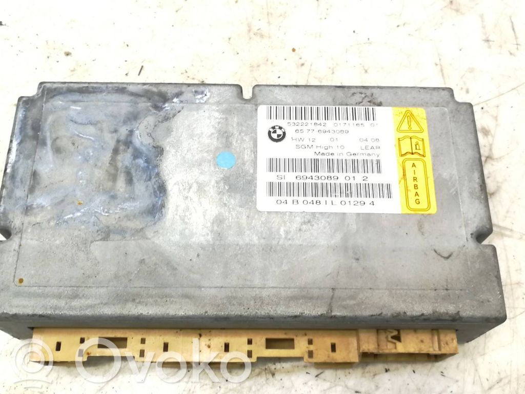 BMW 5 E60 E61 Airbag control unit/module 