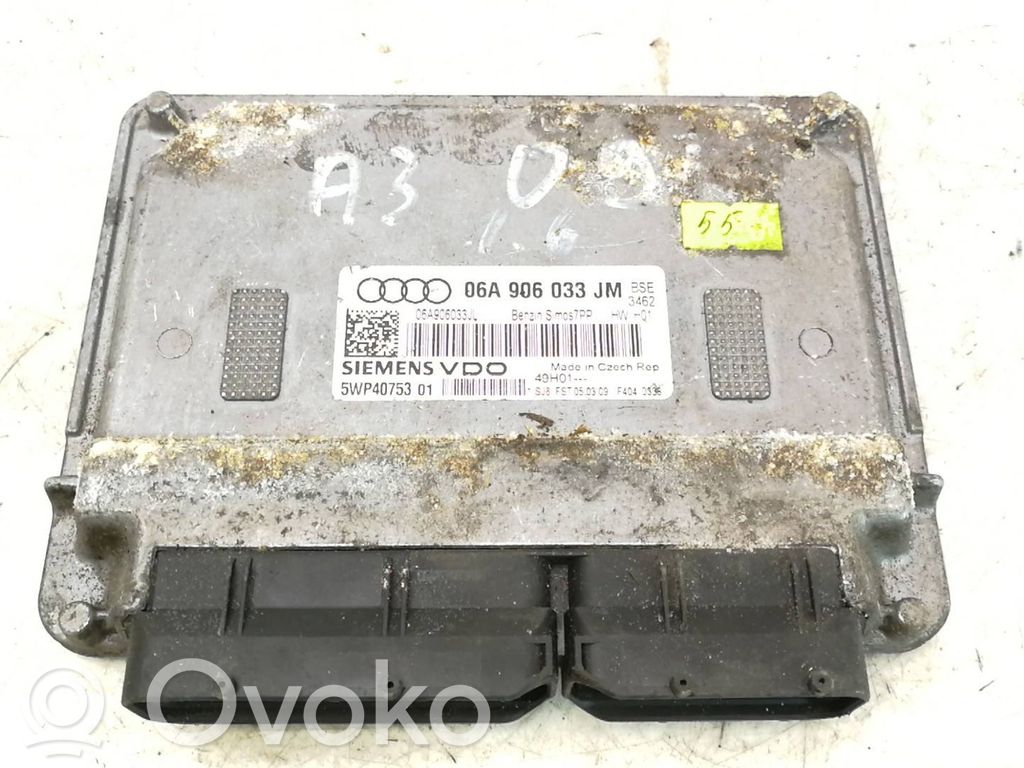 Audi A3 S3 A3 Sportback 8P Engine control unit/module 