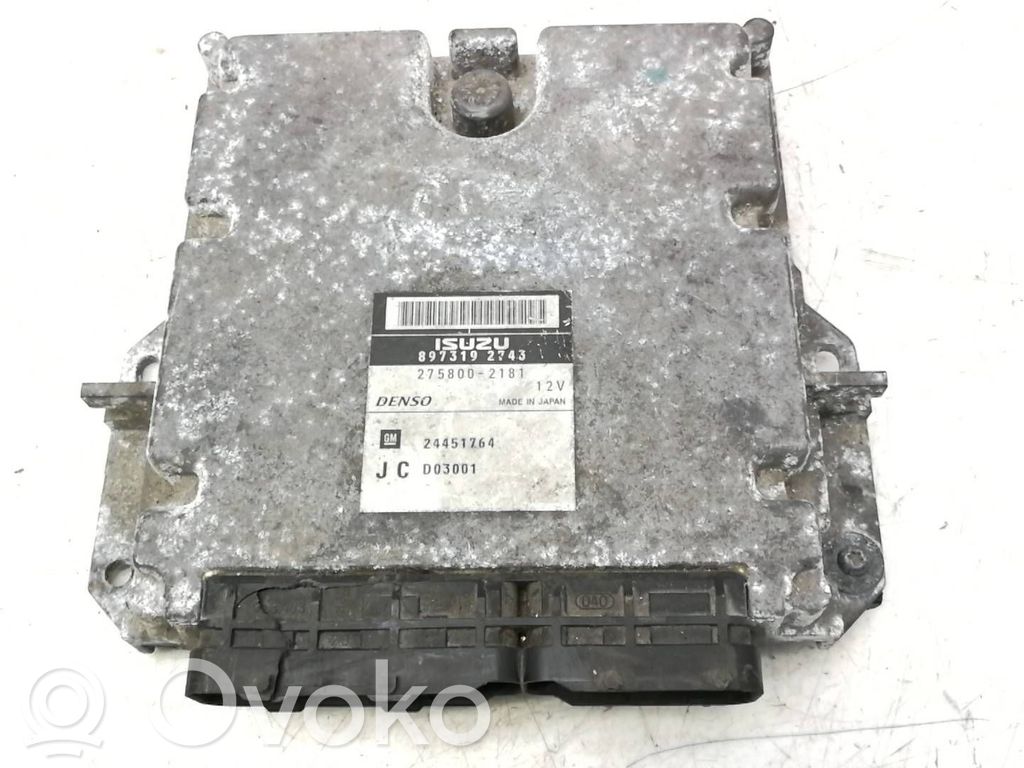 Opel Signum Engine control unit/module 