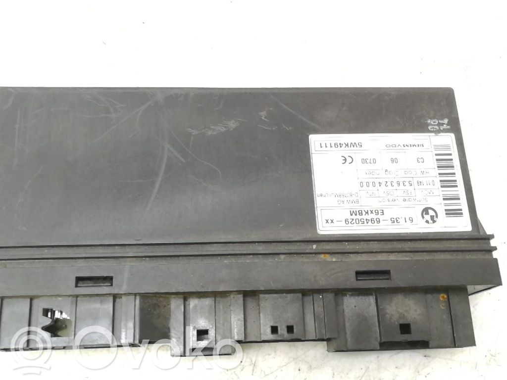 BMW 5 E60 E61 Module confort 