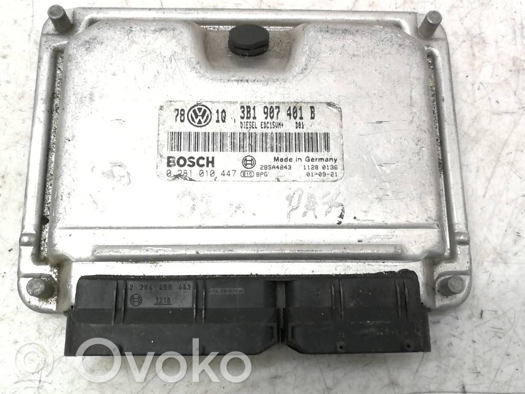 Engine control unit/module   3B1907401B,28SA4843,0281010447