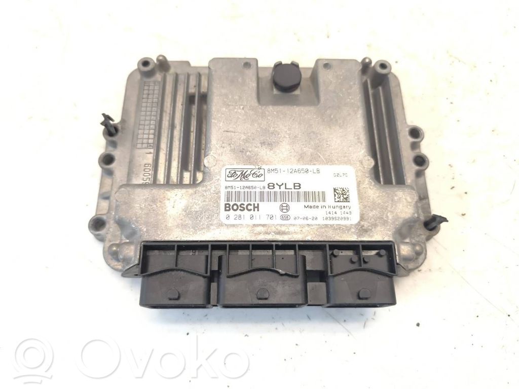 Centralina/modulo del motore   8M5112A650LB,0281011701