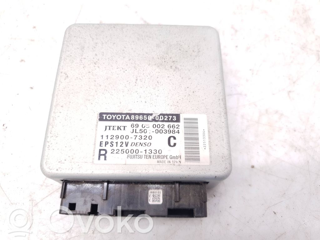 Toyota Yaris Moduł / Sterownik wspomagania kierownicy 