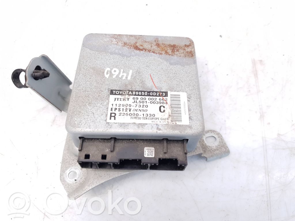 Toyota Yaris Moduł / Sterownik wspomagania kierownicy 