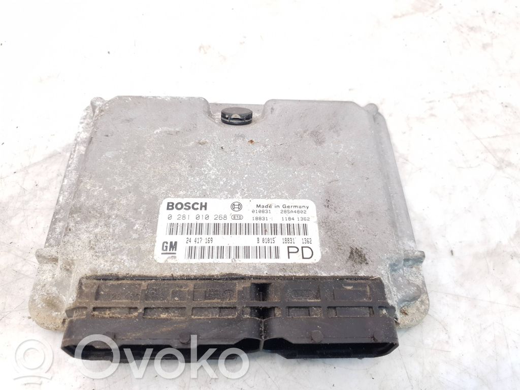 Opel Zafira A Centralina/modulo del motore 
