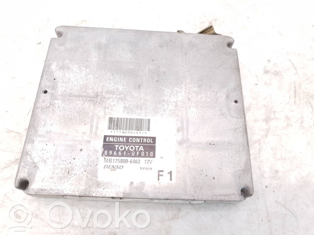 Toyota Corolla Verso AR10 Centralina/modulo del motore