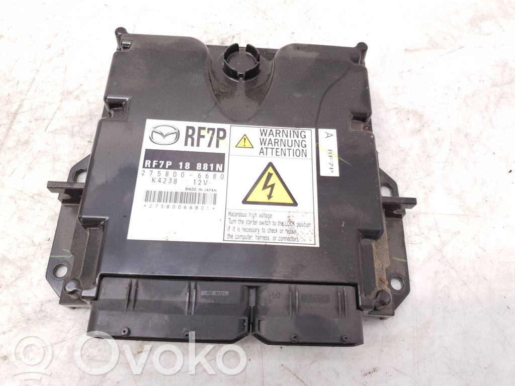 Sterownik / Moduł ECU   RF7P18881N,2758006680,K4238