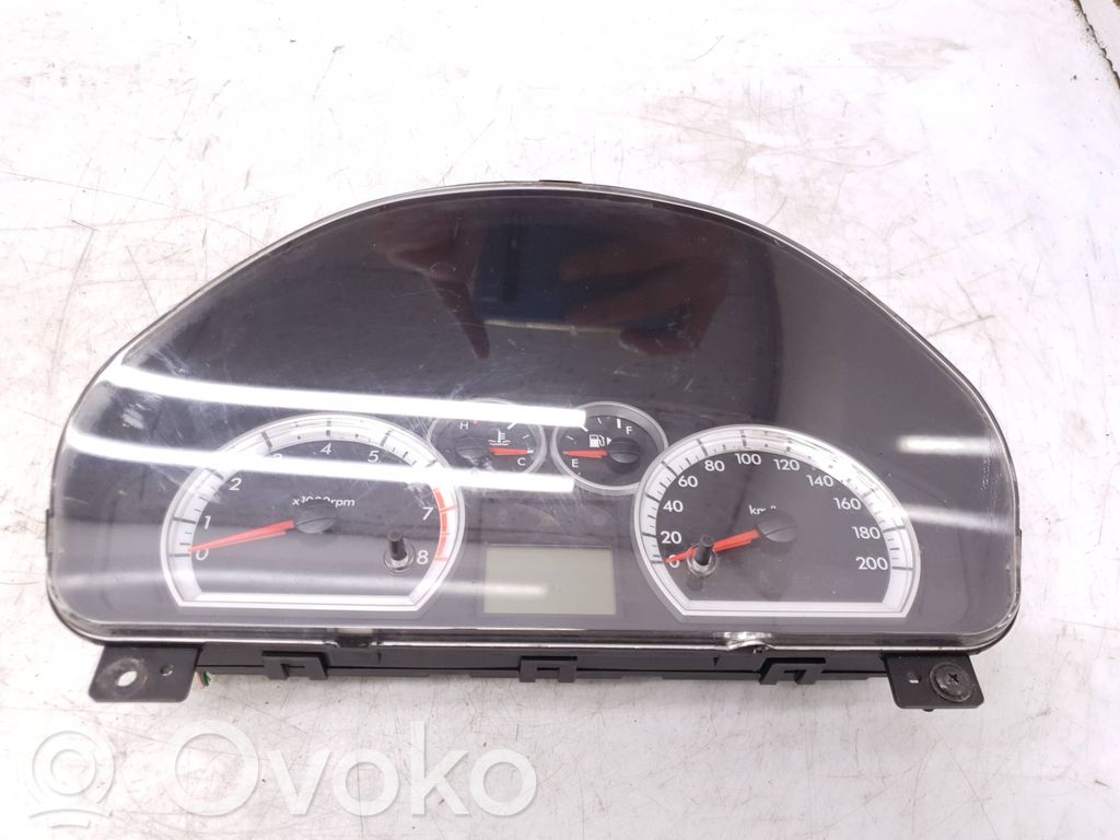 Chevrolet Aveo Compteur de vitesse tableau de bord 