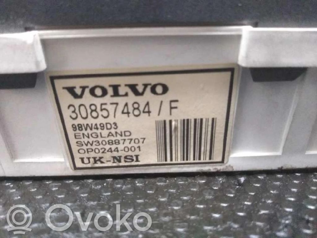 Volvo S40, V40 Speedometer (instrument cluster) 