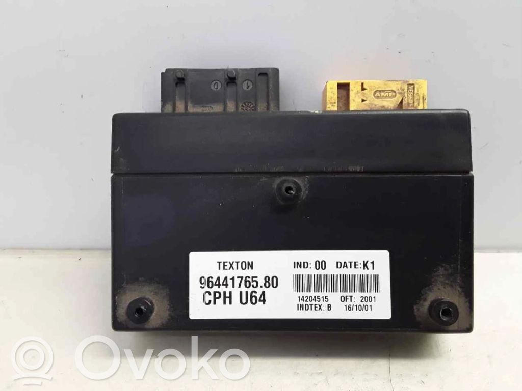 Imobilaizera vadības bloks   9644176580