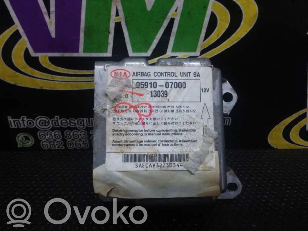 KIA Picanto Airbag control unit/module 