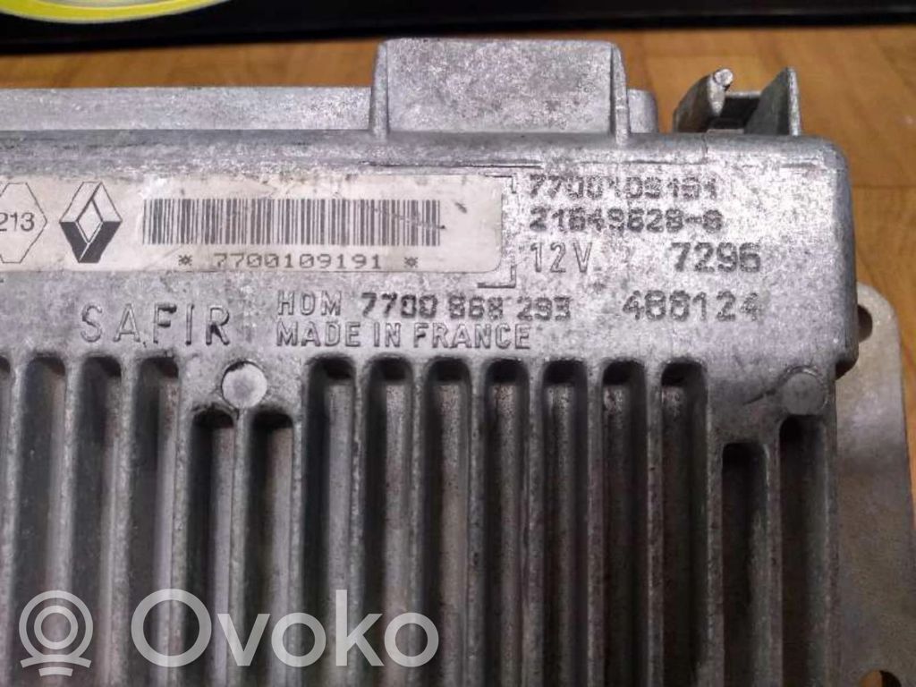 Renault Kangoo I Engine control unit/module ECU 