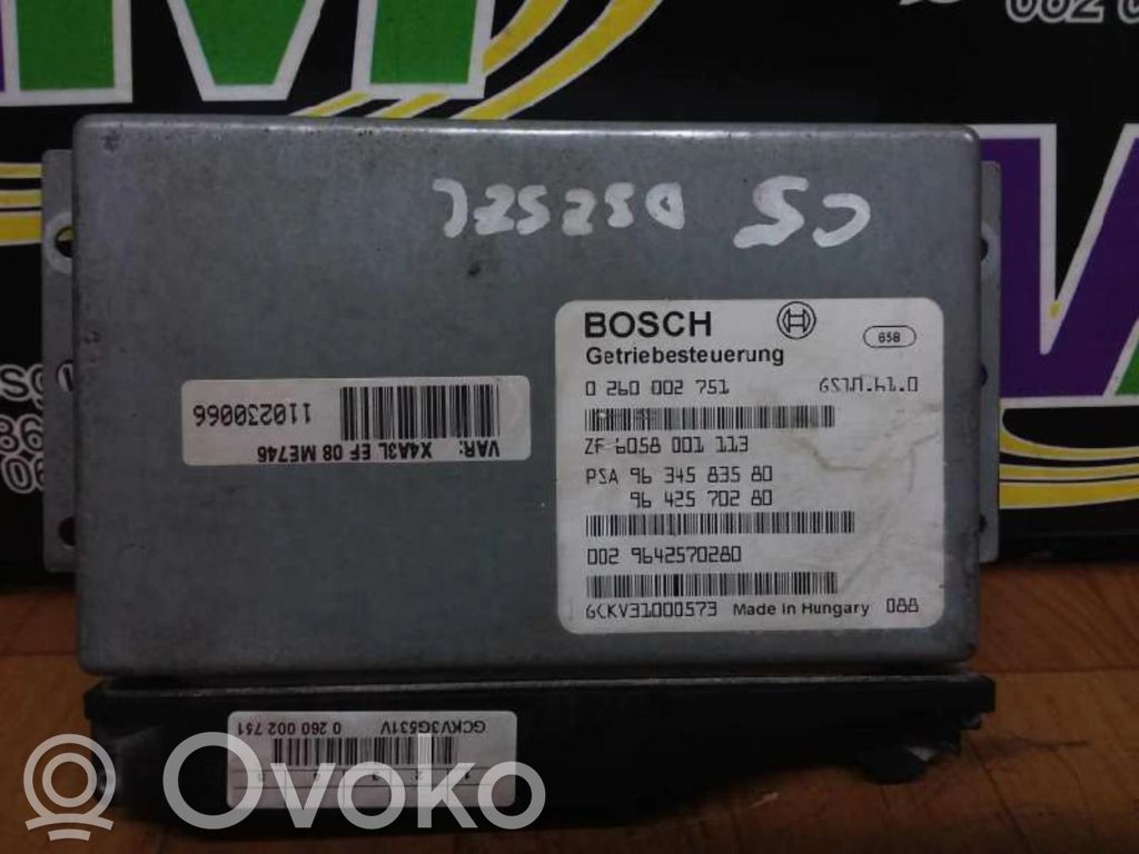 Citroen C5 Gearbox control unit/module 