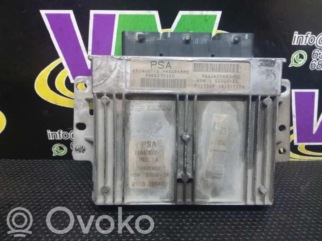 Peugeot 206+ Engine control unit/module ECU 