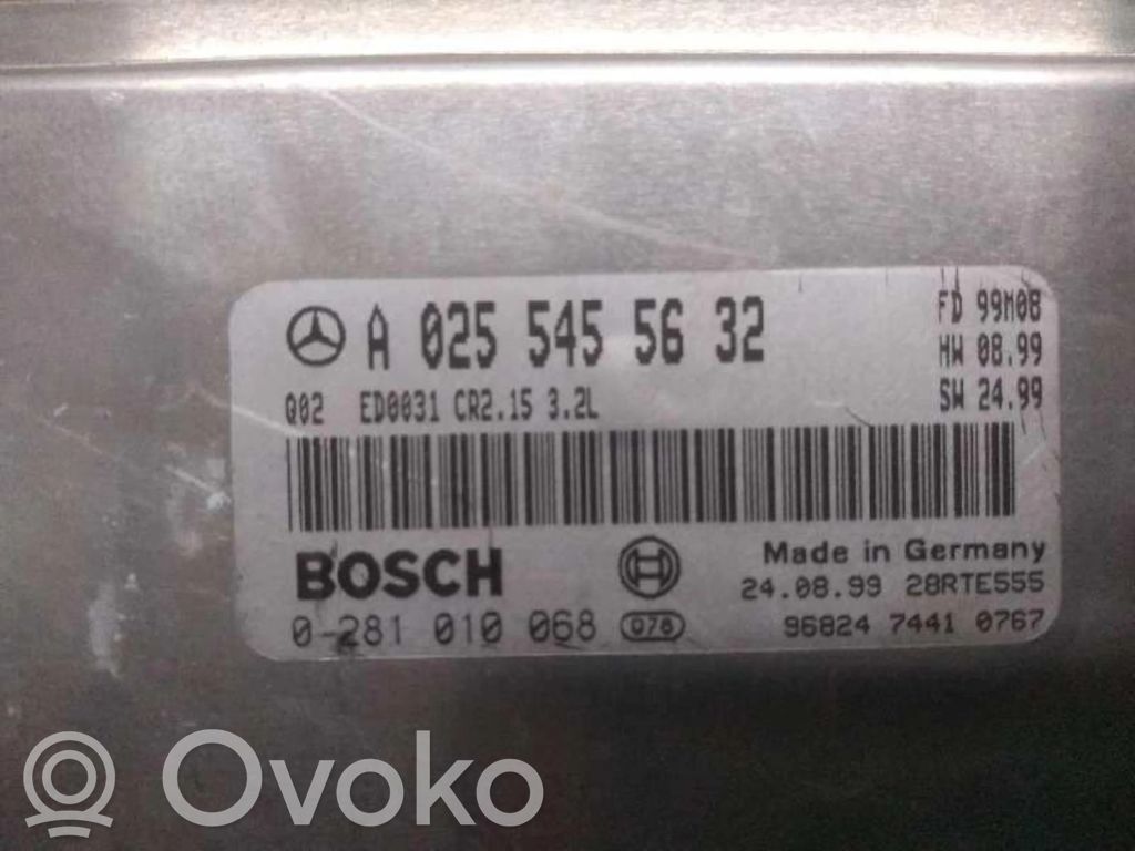 Mercedes-Benz E W210 Engine control unit/module ECU 