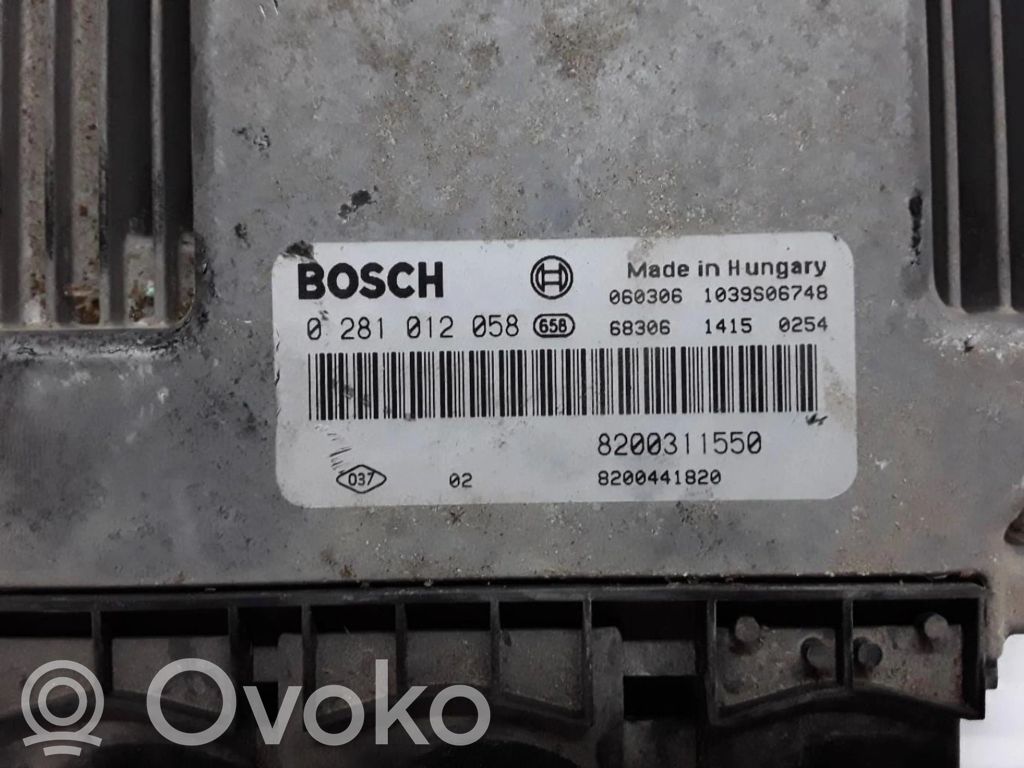 Renault Espace IV Unitate control motor/modul ECU 