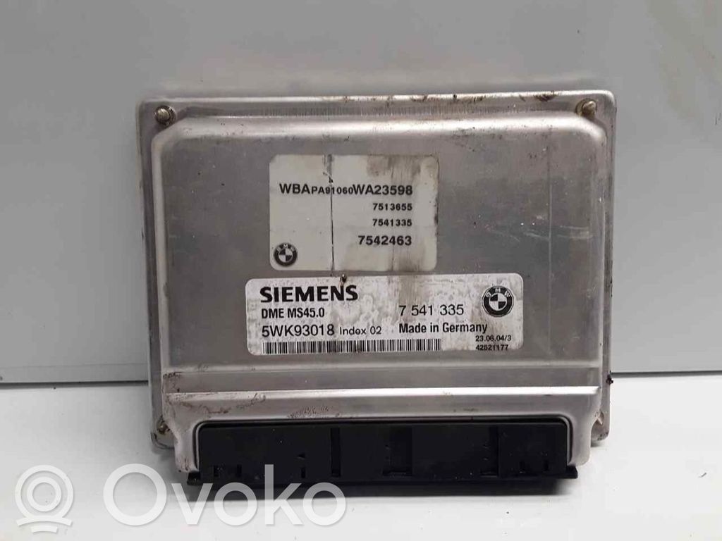 BMW X3 E83 Engine control unit/module ECU 