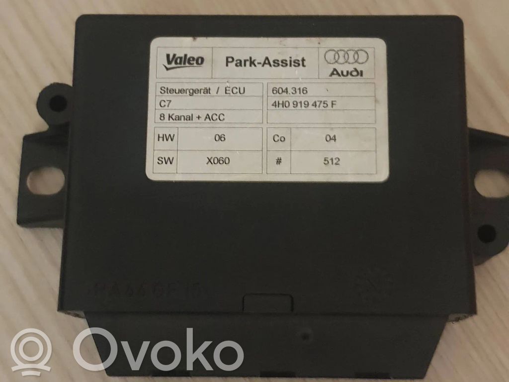 Audi A6 S6 C7 4G Parking PDC control unit/module 