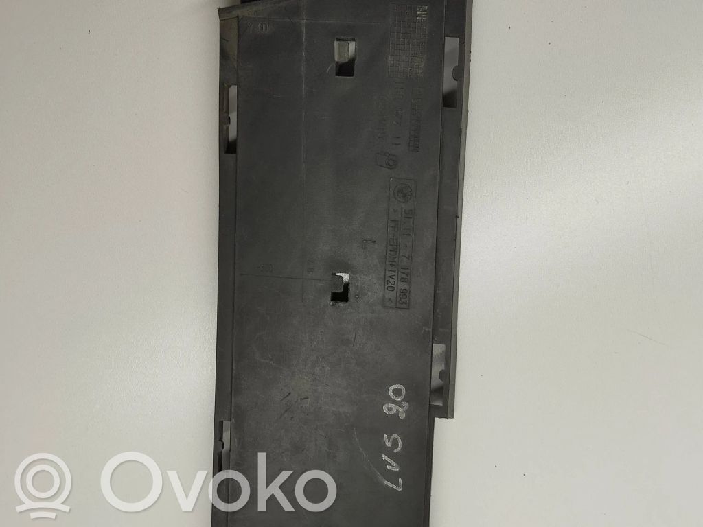 Front bumper lower grill   7178993