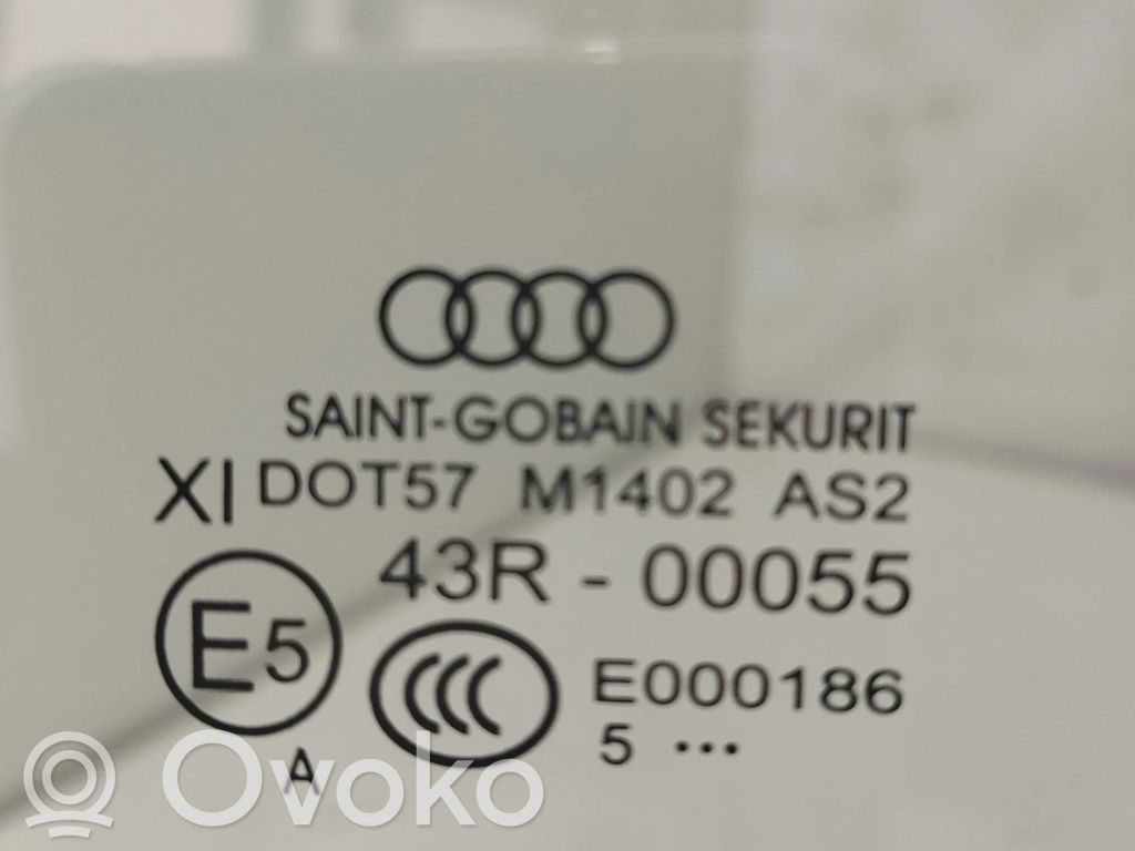 Audi A4 S4 B9 Szyba drzwi przednich 