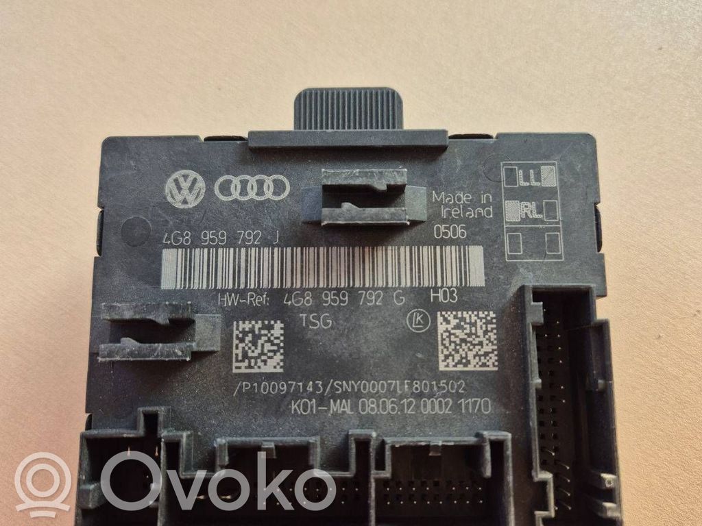 Door control unit/module   4G8959792J,4G8959792G