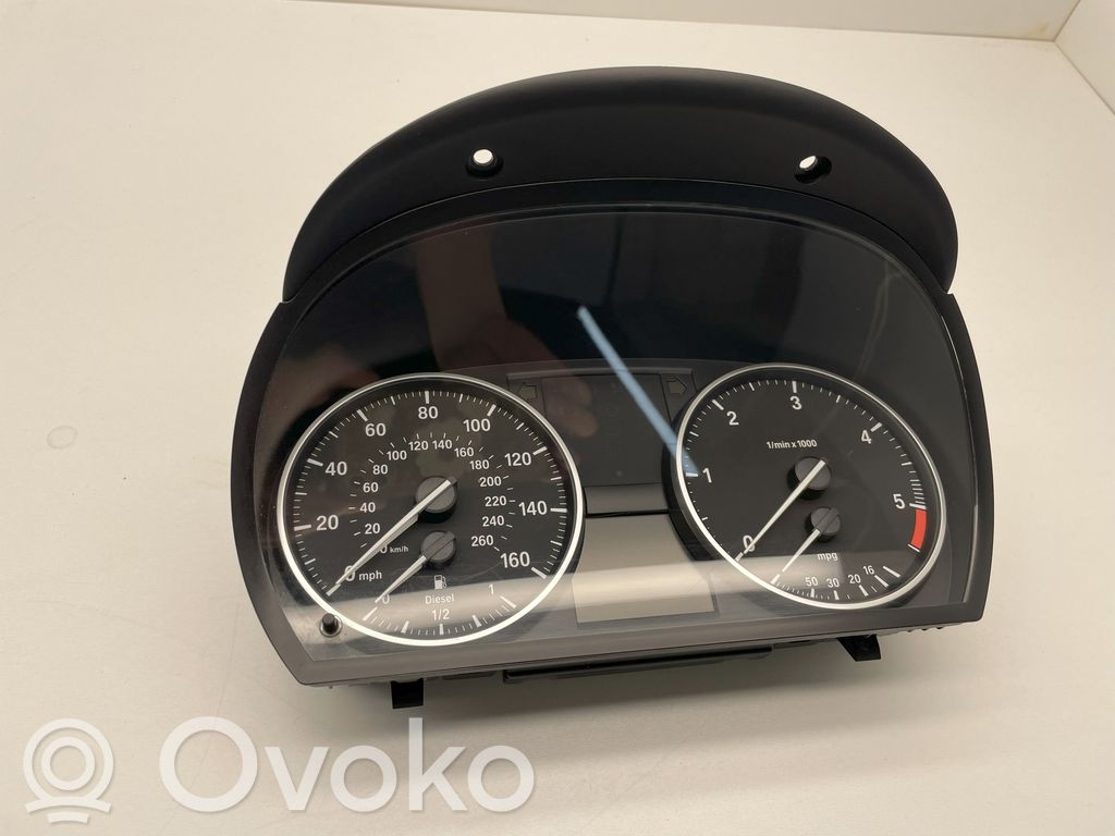 BMW 3 E90 E91 Spidometrs (instrumentu panelī) 