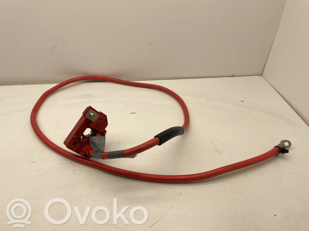 BMW 5 E60 E61 Pliusinis laidas (akumuliatoriaus) 