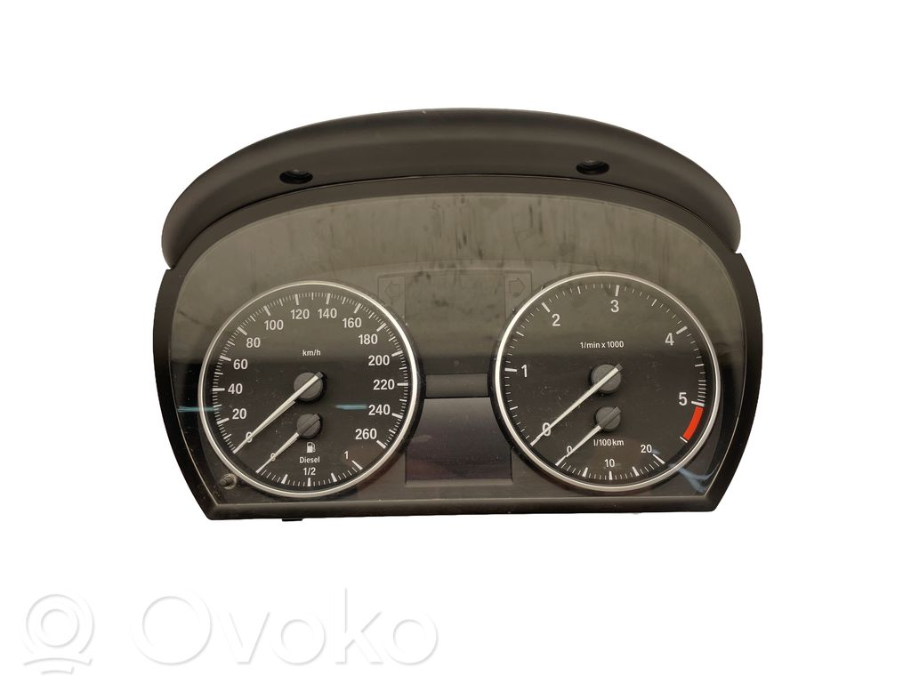 BMW 3 E90 E91 Speedometer (instrument cluster) 