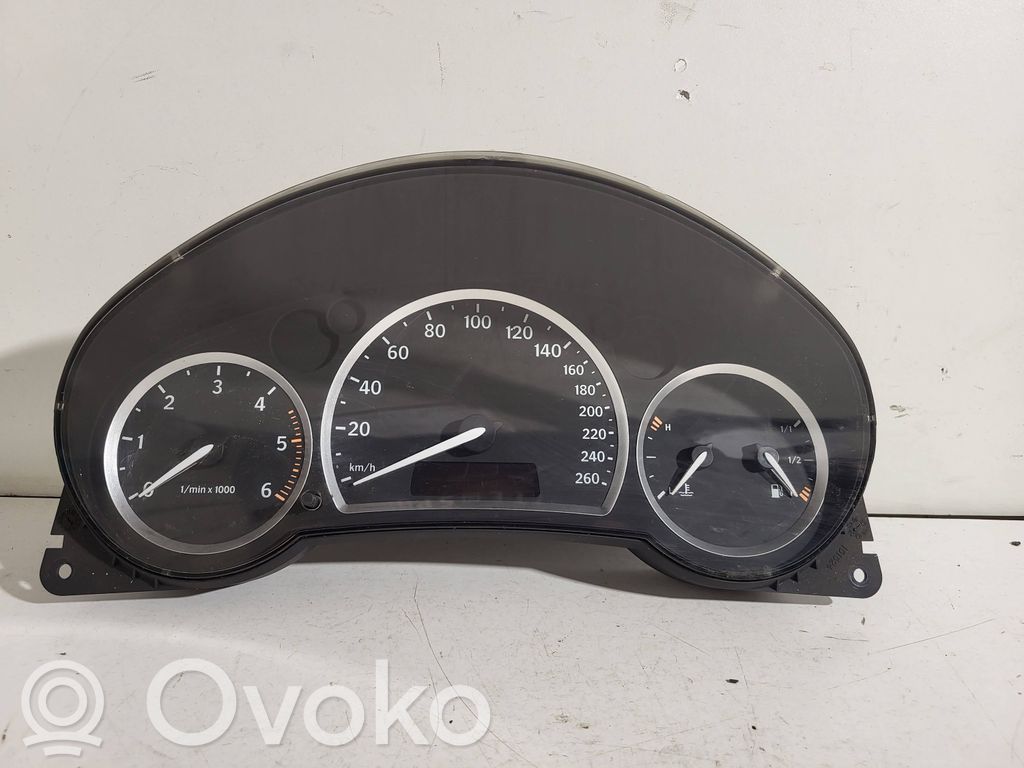 Saab 9-3 Ver2 Spidometrs (instrumentu panelī) 