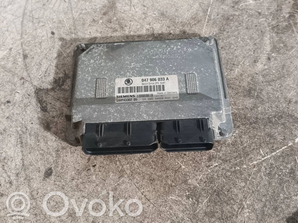 Engine control unit/module   047906033A,5WP4330205