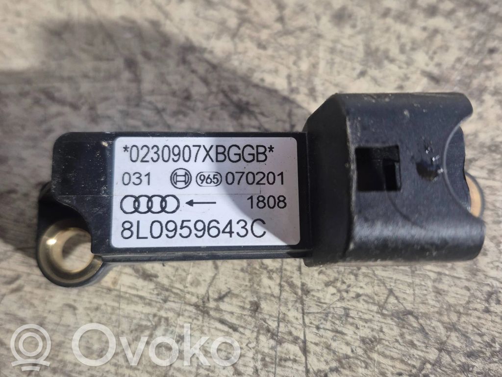 Audi A3 S3 8L Gaisa spilvenu trieciensensors 