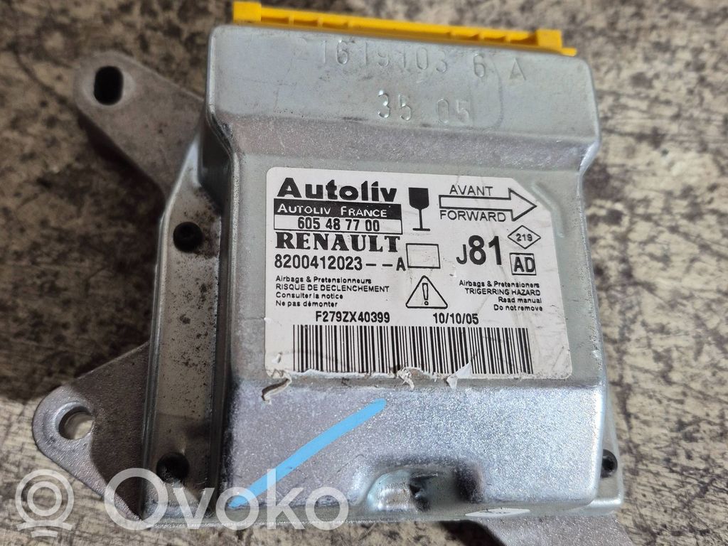 Renault Espace IV Unitate/modul de comandă airbaguri 
