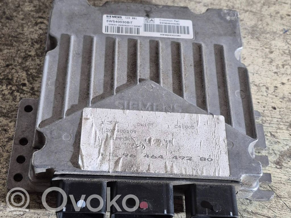 Peugeot 307 Engine control unit/module 