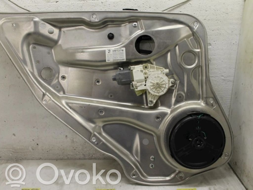 Mercedes-Benz C W204 Alzacristalli manuale della portiera posteriore