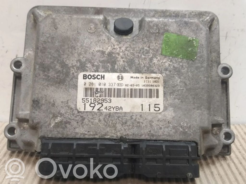 Fiat Stilo Engine control unit/module 