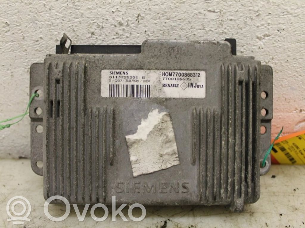 Engine control unit/module   7700106685,7700106685