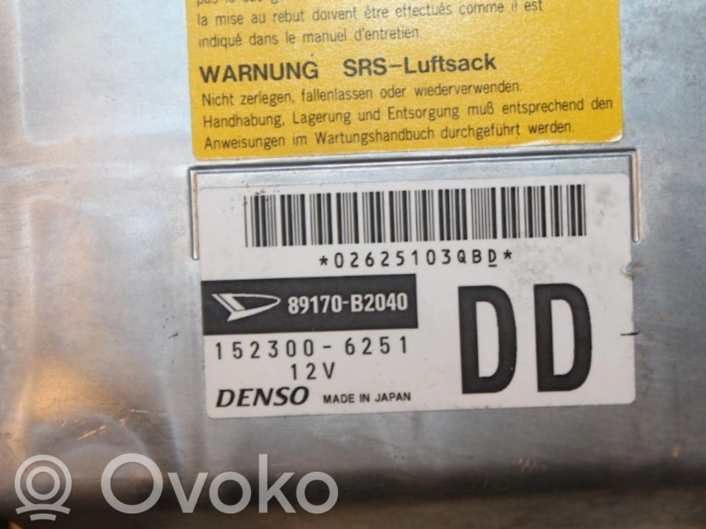 Daihatsu Cuore Centralina/modulo airbag 