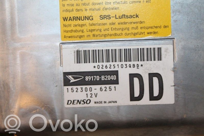 Daihatsu Cuore Module de contrôle airbag 
