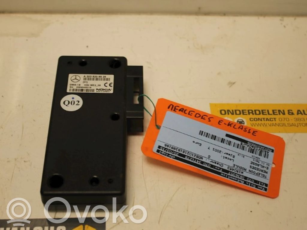 Mercedes-Benz E W210 Unitate/modul control telefon 