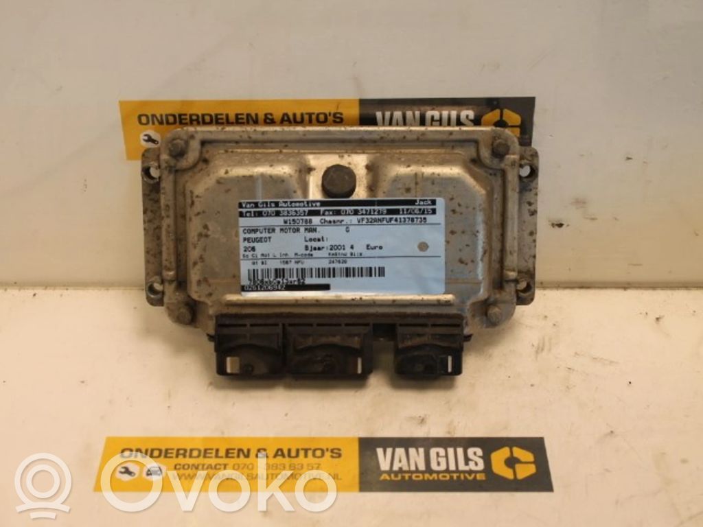 Peugeot 206 Unitate/modul de control motor 