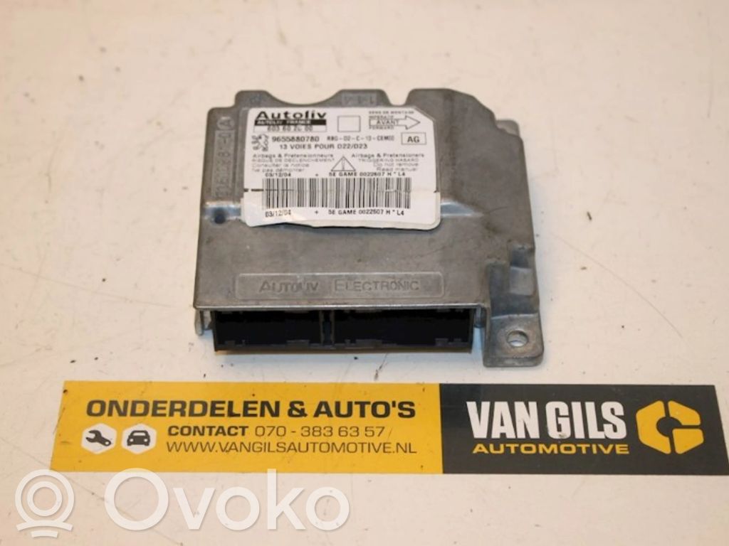 Centralina/modulo airbag   9655880780,9655880780