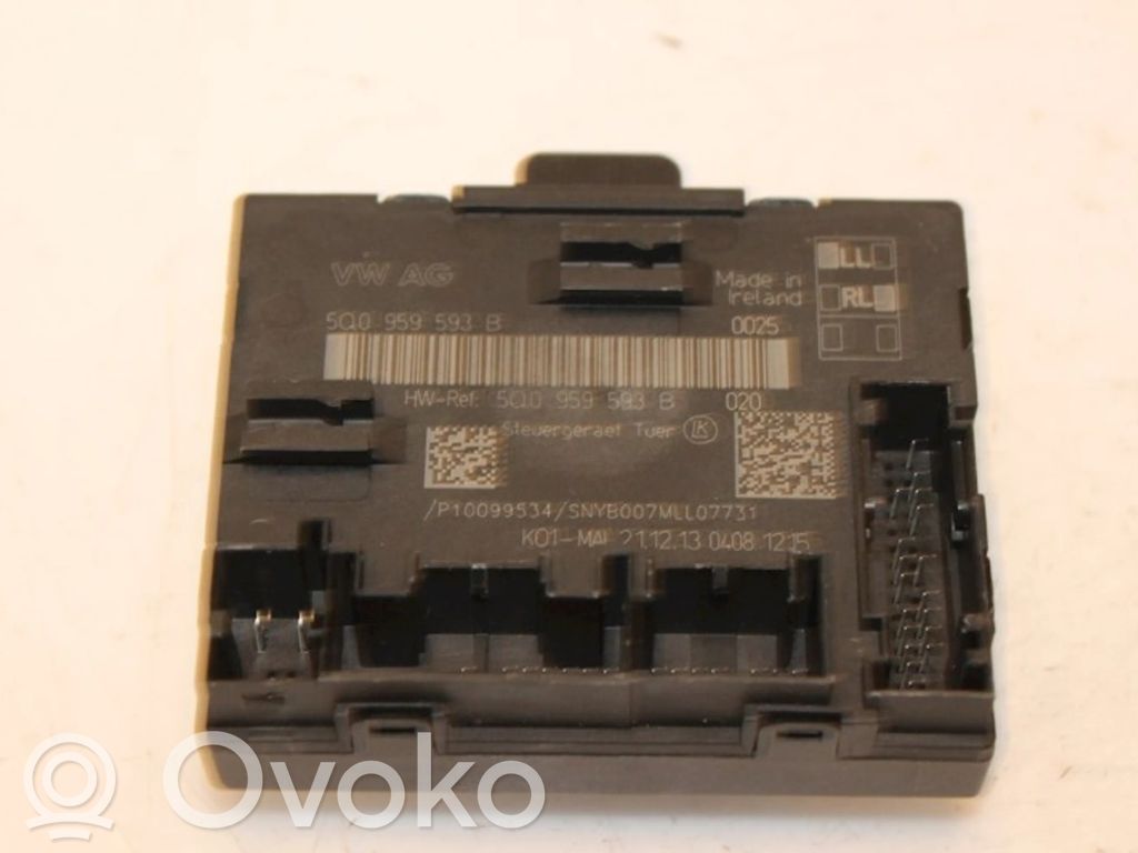 Autres unités de commande / modules   5Q0959593B,5Q0959593B
